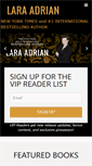 Mobile Screenshot of laraadrian.com